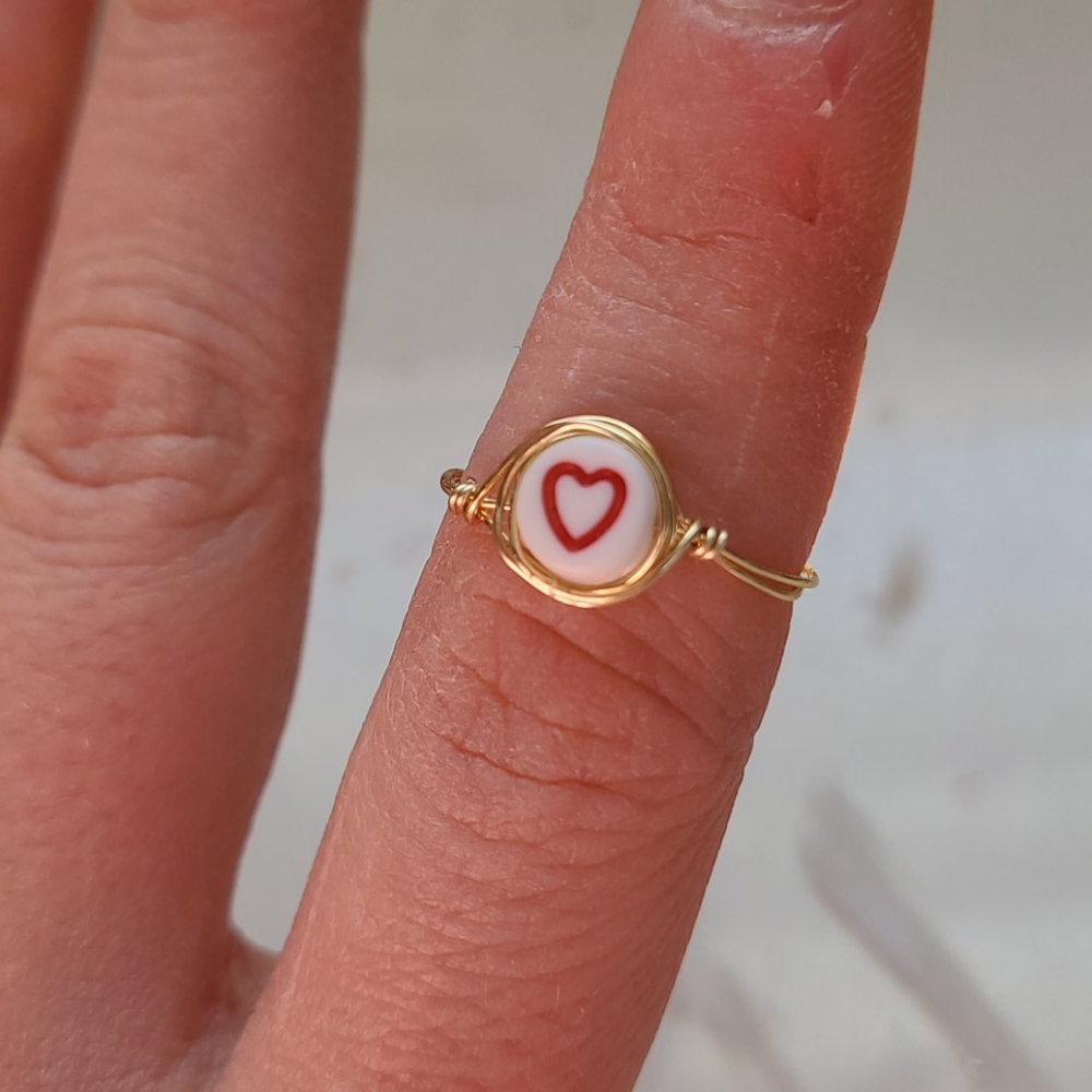 Gold Heart ring